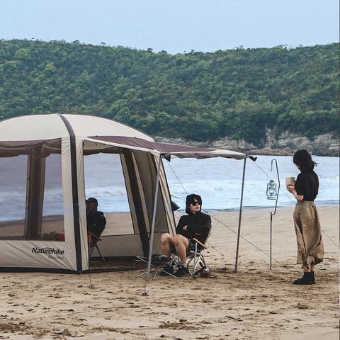 Bộ 2 sào chống tăng dài 2m4 Naturehike NH19PJ042