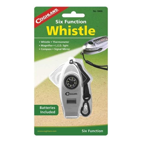 Còi sinh tồn đa năng Coghlans Six Function Whistle 0466