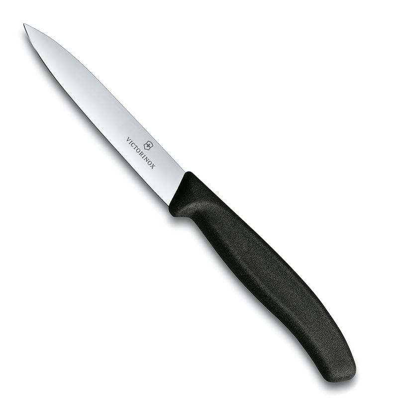 Dao gọt 10cm Victorinox Paring knives pointed tip, Black 6.7703