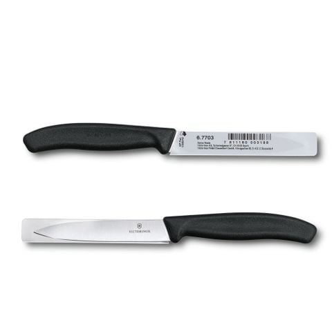 Dao gọt 10cm Victorinox Paring knives pointed tip, Black 6.7703