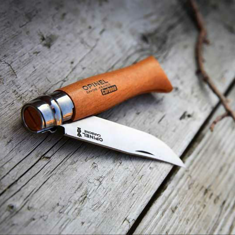 Dao dã ngoại bỏ túi Carbon Steel Opinel No.8 402