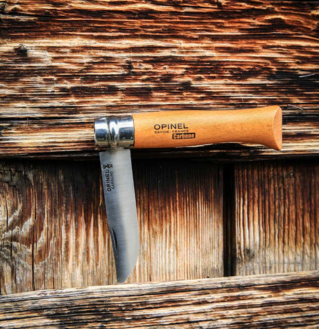 Dao dã ngoại bỏ túi Carbon Steel Opinel No.8 402