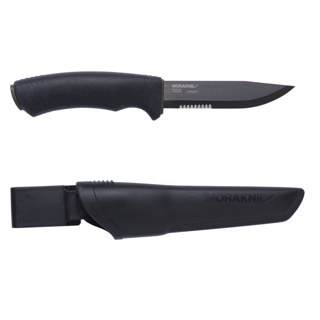 Dao Morakniv Bushcraft Black SRT 12491