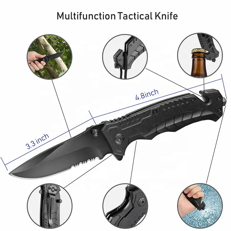 Dao xếp cứu hộ đa năng Vultura VTR-KN2402