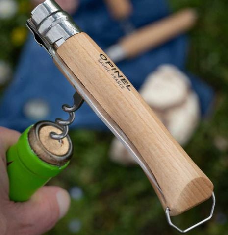 Dao xếp dã ngoại kèm đồ khui nút bần Opinel No.10 2578