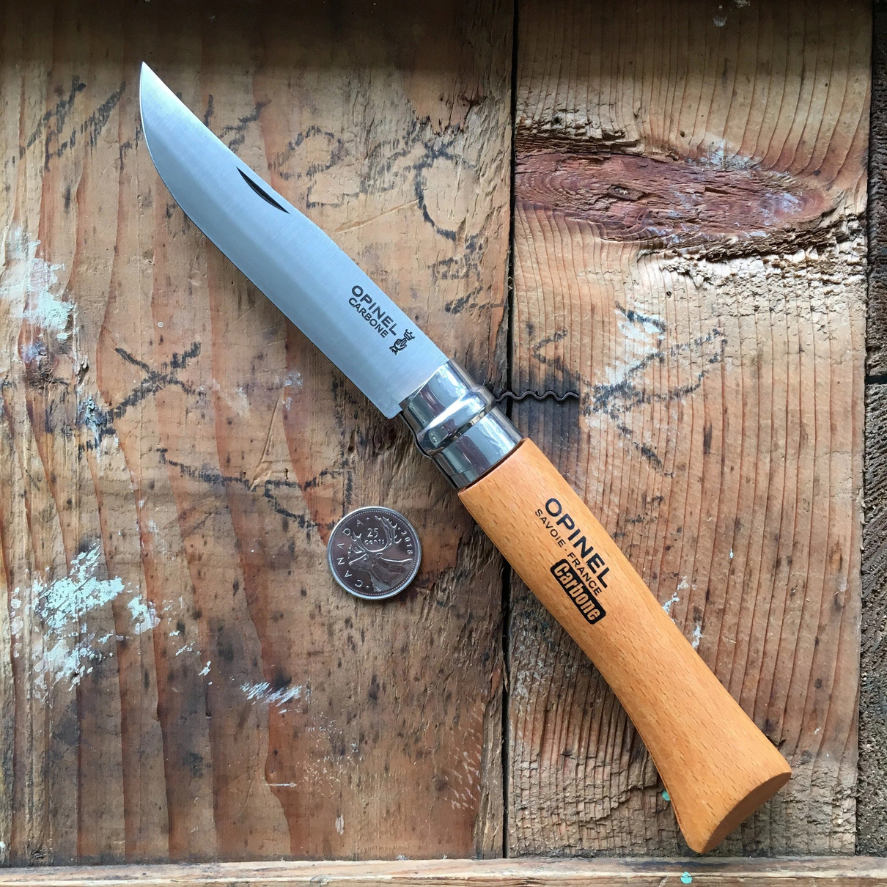 Dao xếp du lịch bỏ túi Opinel Carbon Steel No.10 403