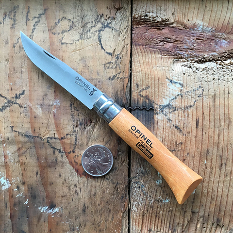 Dao xếp du lịch opinel No.6 carbon steel 415