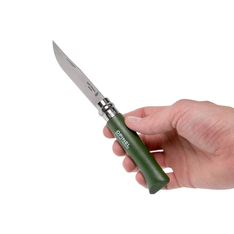 DAO XẾP DU LỊCH OPINEL Stainless steel No.8 Colored
