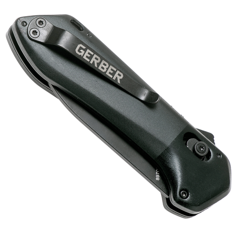 DAO XẾP DU LỊCH GERBER HIGHBROW COMPACT SERRATED ONYX