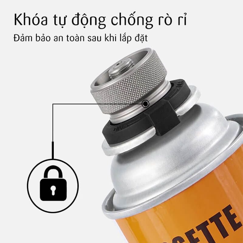 Đầu chuyển bình gas mini cắm trại Naturehike PNH22CJ001