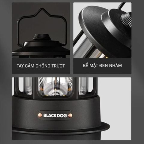 Đèn bão cắm trại cổ điển BlackDog BD-LYD007