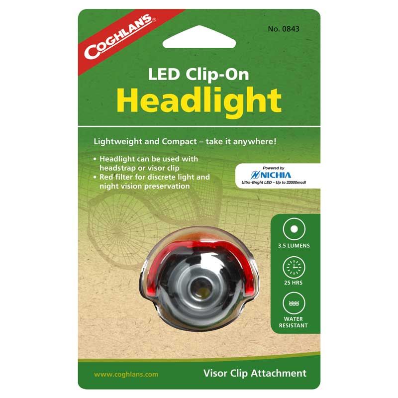Đèn đeo đầu dã ngoại leo núi LED Clip-On Headlight 0843