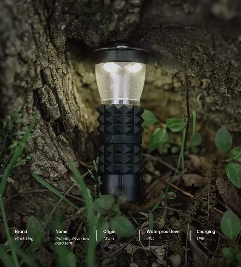 Đèn pin cắm trại, treo lều BlackDog Lantern 3.0 BD-LYD006