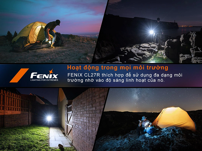 Đèn pin Fenix CL27R 1600 lumens