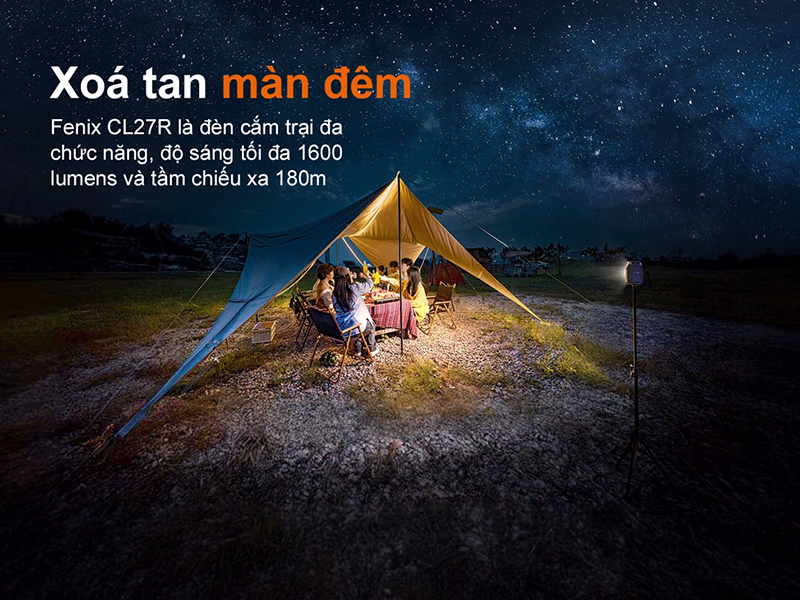 Đèn pin Fenix CL27R 1600 lumens