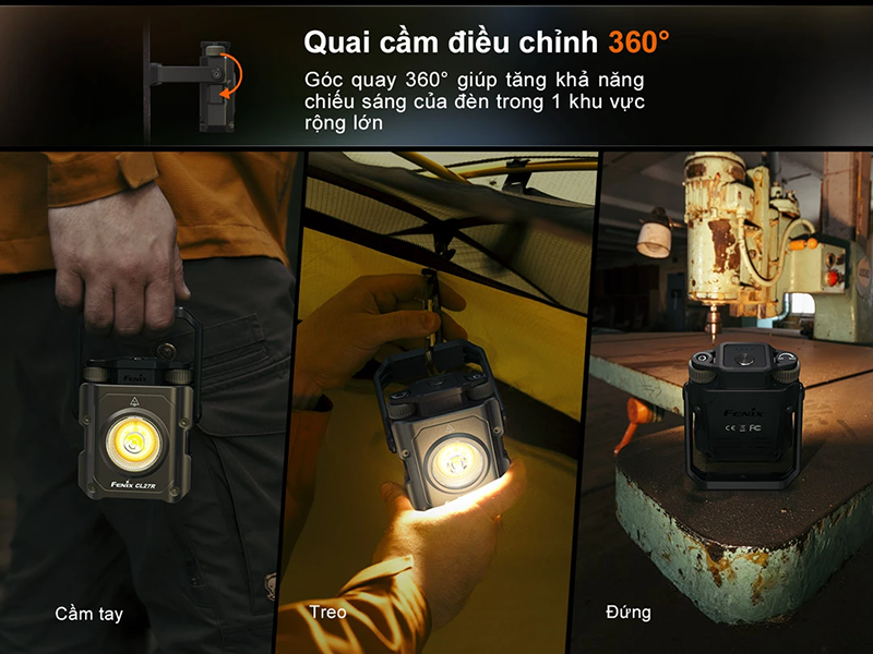 Đèn pin Fenix CL27R 1600 lumens