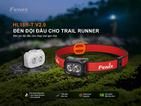 Đèn pin đội đầu Fenix HL18R-T V2.0