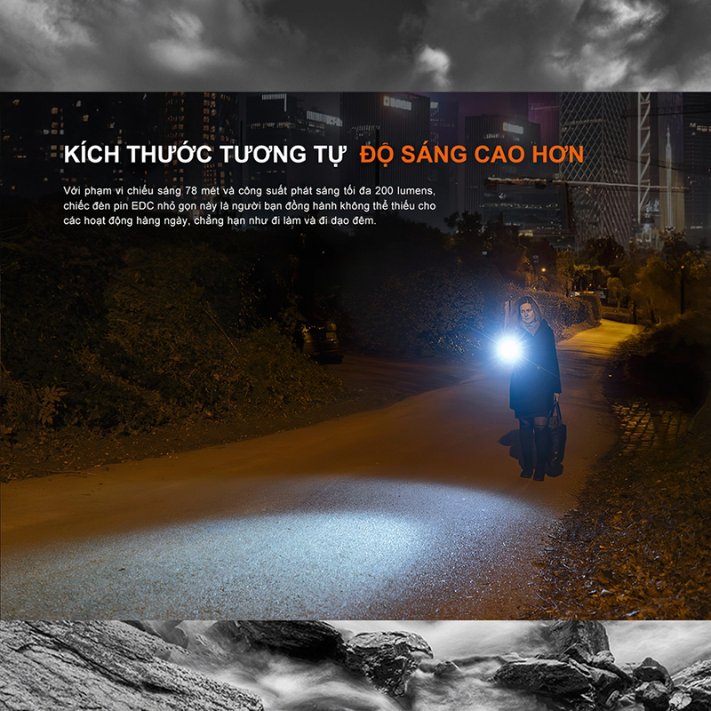 Đèn Pin Fenix E12 V3.0