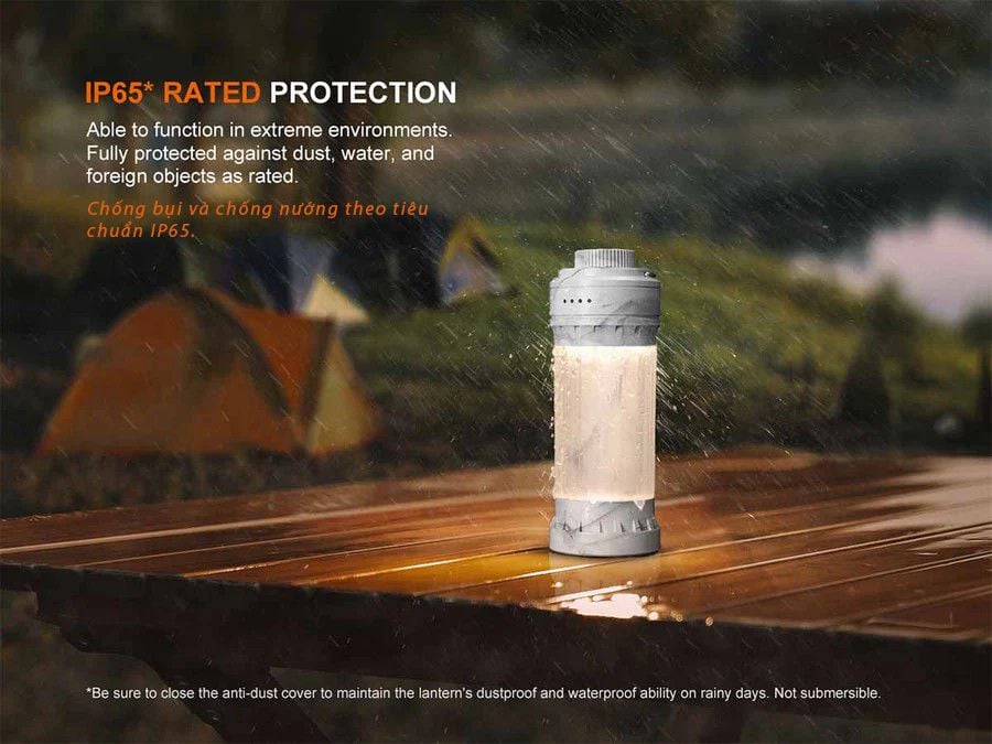 Đèn Pin Treo Lều Cắm Trại Fenix CL22R 500lm