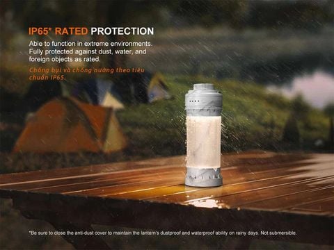 Đèn Pin Treo Lều Cắm Trại Fenix CL22R 500lm