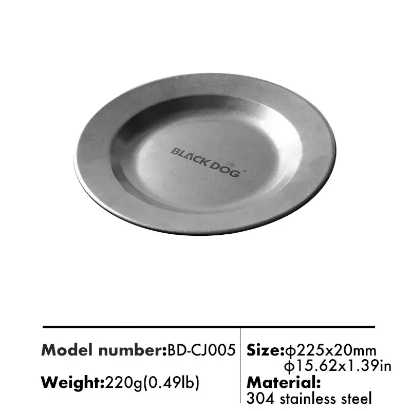 Đĩa dã ngoại Glapming Retro Blackdog BD-CJ005