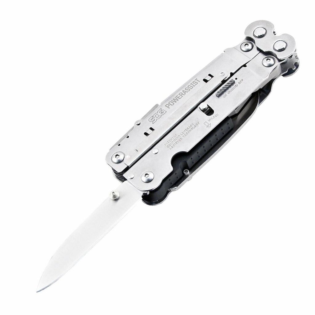 Kềm xếp đa năng SOG MULTITOOL POWERASSIST SATIN S66N-CP