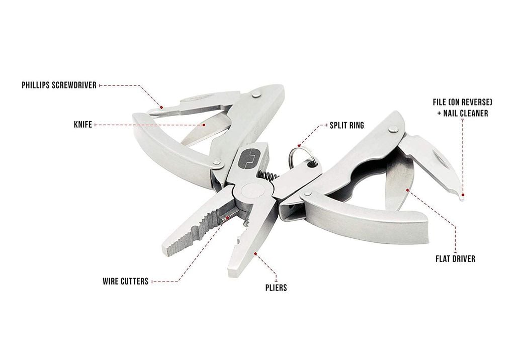 Kềm đa năng móc khóa True Utility Scarab