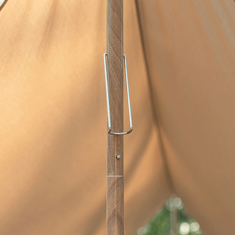 Cây sào chống tăng kiêm treo đèn 2m4 Naturehike NH20PJ040 (1 cây)