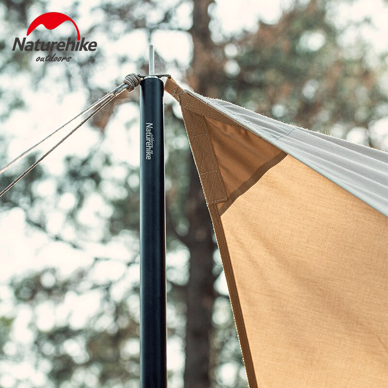 Cây sào chống tăng kiêm treo đèn 2m4 Naturehike NH20PJ040 (1 cây)