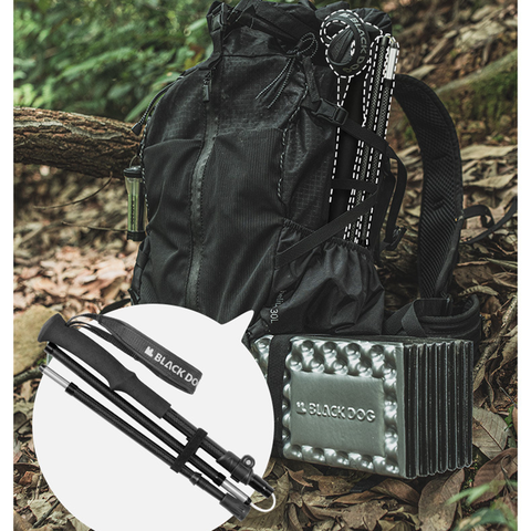 Gậy chạy trail leo núi Carbon Blackdog CBD2450DS011