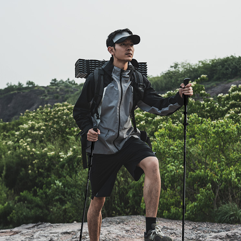Gậy chạy trail leo núi Carbon Blackdog CBD2450DS011