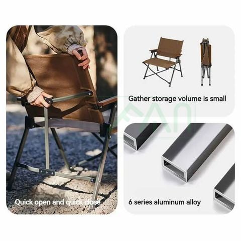 Ghế gấp cắm trại tựa tay L04 Naturehike CNK2300JJ018