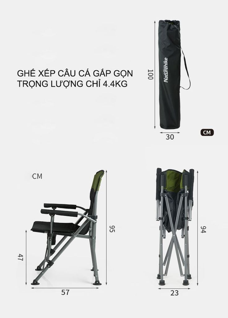 Ghế xếp câu cá Naturehike E011