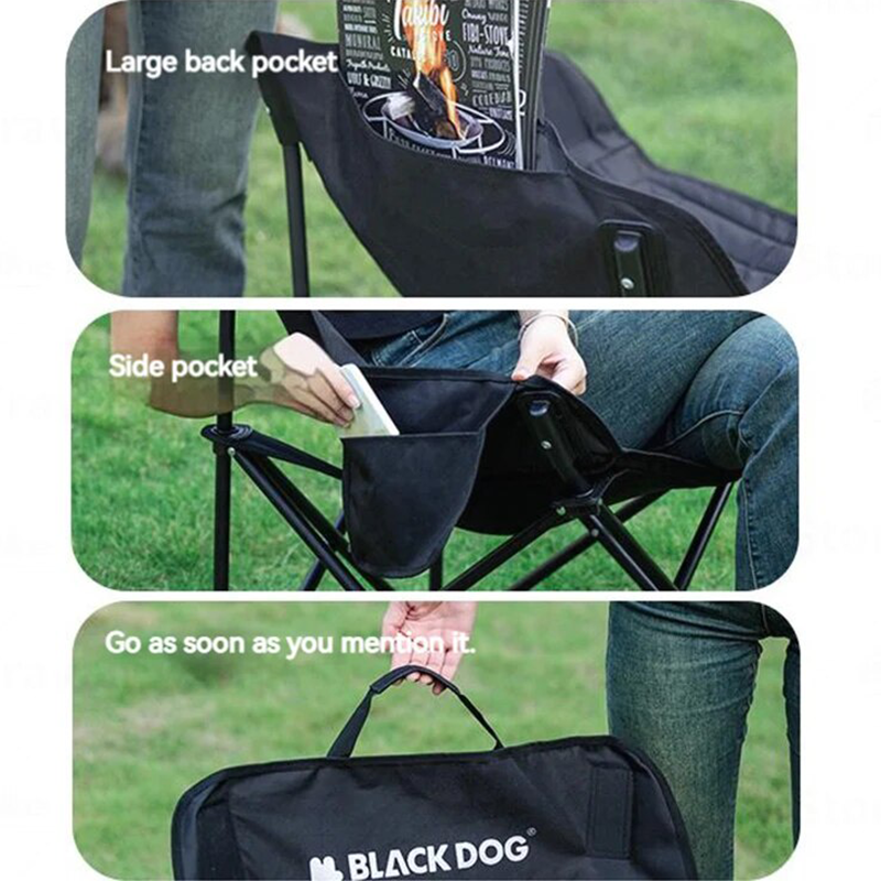 Ghế gấp dã ngoại thư giãn Blackdog CBD2300JJ020