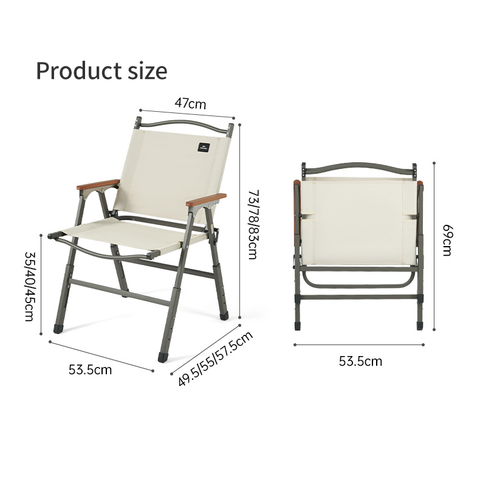 Ghế gấp cắm trại điều chỉnh độ cao Naturehike CNK2550JJ010