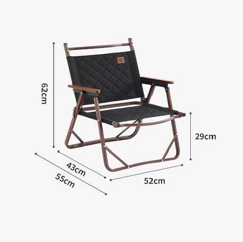 Ghế gấp Glamping Naturehike MW02 NH19Y002-D (Cotton version)