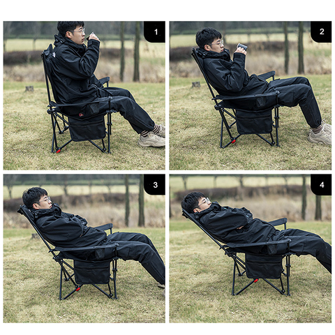 Ghế gấp ngả lưng cắm trại Lazy chair Blackdog CBD2300JJ021