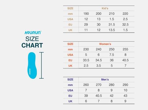 Giày lội nước, đi biển AQURUN chính hãng