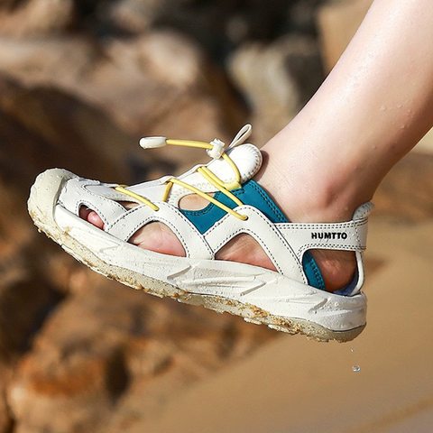 Giày sandal rọ lội suối nữ đế cao Humtto 740086B