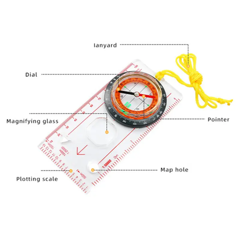 La bàn đọc bản đồ Vultura VTR-CP2401