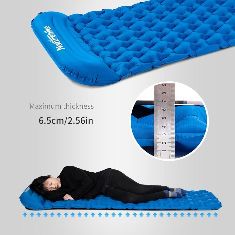 Nệm bơm hơi dã ngoại xếp gọn Naturehike FC-12 NH19Z003-P