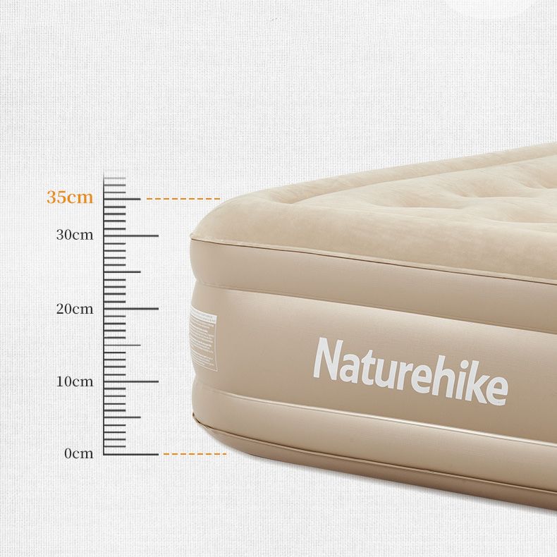 Nệm hơi đôi Glamping 35cm Naturehike NH22FCD04 (Kèm bơm)
