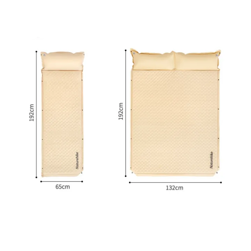 Nệm hơi tự bơm kèm gối D01 Naturehike CNK2300DZ014