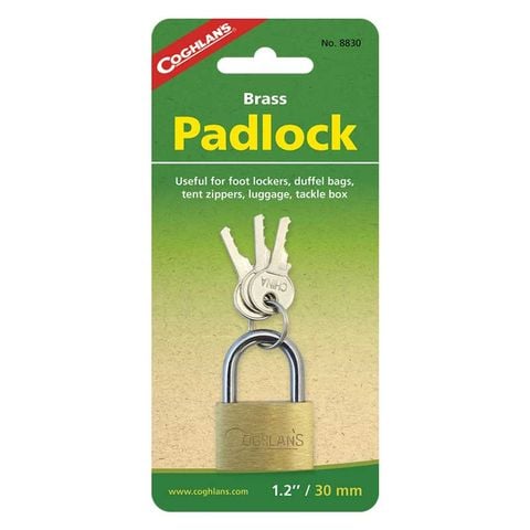 Ổ khoá đồng du lịch Coghlans Brass Padlock 30mm 8830