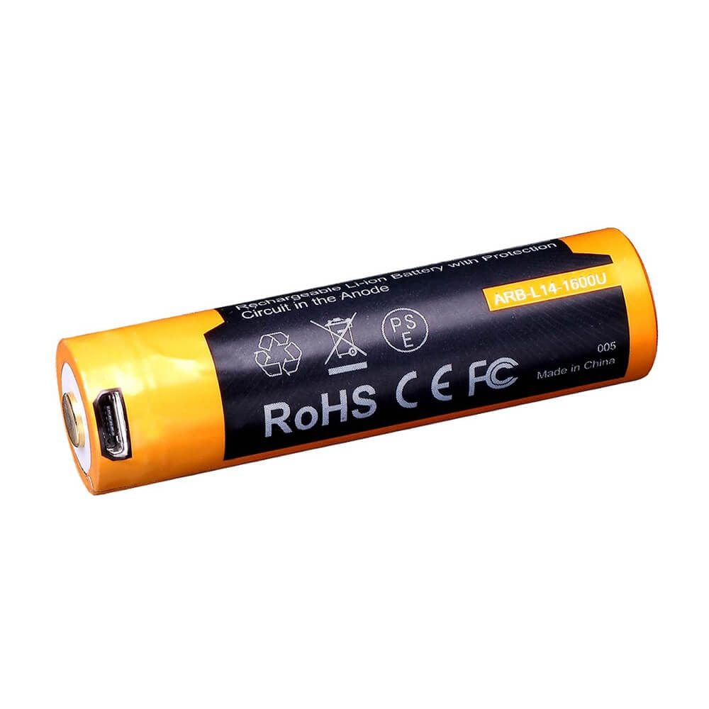 Pin sạc FENIX 14500 dung lượng 1600 mAh ARB-L14-1600U