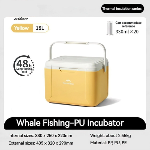 Thùng đá giữ lạnh dã ngoại mini xách tay Naturehike CNK2450CF012