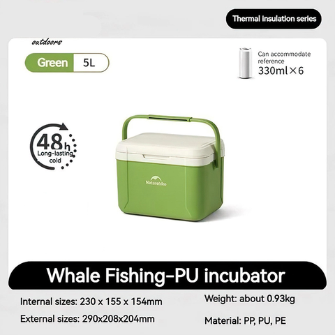Thùng đá giữ lạnh dã ngoại mini xách tay Naturehike CNK2450CF012