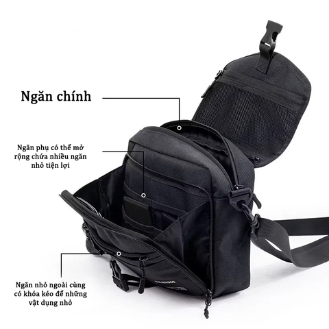 Túi đeo chéo cá nhân Blackdog CBD2450XB017