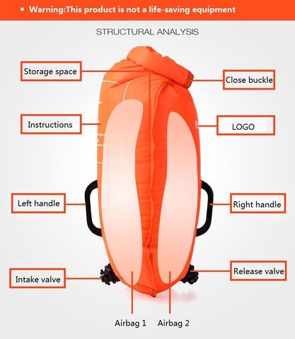 Túi phao bơi chống nước Naturehike 18L NH17S001-G