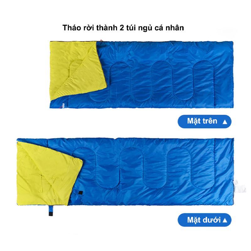 Túi ngủ đôi có gối Naturehike SD15M030-J